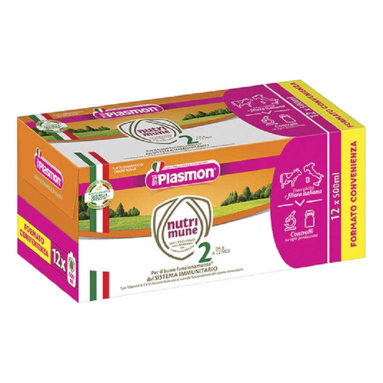 PLASMON NUTRI-MUNE 2 LIQ 12PZ